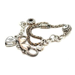 Brighton Silver Tone Spacer & Necklace Extenders